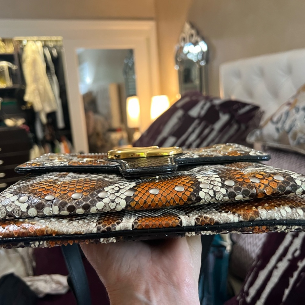 Gucci Arli Python Medium Shoulder Bag - Super Rare - image 5